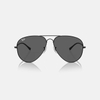Kính Ray-Ban Chính hãng - OLD AVIATOR Sunglasses in Black and Dark Grey - RB3825 002/B1 62 - Nam | JapanSport