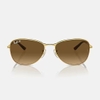 Kính Ray-Ban Chính hãng -  Polished Arista Gold - RB3733   001/M2 - Nam | JapanSport 56mm