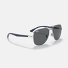 Kính Ray-Ban Chính hãng - Dark Grey Aviator Unisex - RB3683 003/B1 56mm - Màu xám | JapanSport
