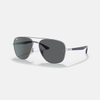 Kính Ray-Ban Chính hãng - Dark Grey Aviator Unisex - RB3683 003/B1 56mm - Màu xám | JapanSport
