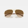 Kính Ray-Ban Chính hãng - Polished Arista Gold Clear & Brown - RB3825 001/51 62-14 - Nam | JapanSport