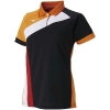 Áo POLO NỮ MIZUNO Chính Hãng - StandardFit Dyna Motion Fit Quick Dry Polo - Orange/Black - 62JA921595