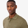 Áo Polo Lacoste Nam Chính hãng - Classic Fit L.12.12 Marl Polo Shirt - Màu Olive | JapanSport L1264-51-B8I