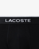 Quần Boxer Lacoste Chính hãng - 3-Pack Cotton Trunks - Màu đen | JapanSport 5H4967-51-4XI