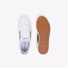 Giày Lacoste Chính hãng - Carnaby Leather Colour-Pop Trainers - Nam - Trắng | JapanSport 44SMA0078-1R5