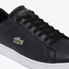 Giày Lacoste Chính hãng - Men's Carnaby Evo Leather Sneakers - Nam - Đen | JapanSport  7-45SMA0110-312