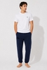 Quần Dài Lacoste Chính hãng - Men's Fleece Lounge Joggers - Màu Xanh | JapanSport 3H5422-51-RIV