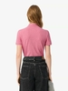 Áo Polo Lacoste nữ Chính hãng - L.12.D Slim Fit Stretch Petit Piqué - Màu hồng | JapanSport PF5462-51-B1I