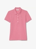 Áo Polo Lacoste nữ Chính hãng - L.12.D Slim Fit Stretch Petit Piqué - Màu hồng | JapanSport PF5462-51-B1I