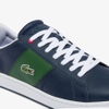 Giày Lacoste Chính hãng - Lacoste Men's Carnaby - Nam - Navy/Green | JapanSport 43SMA00532S3