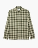 Áo Sơ Mi Lacoste Chính Hãng - Regular Fit Wool and Cotton Flannel Shirt - Màu Green | JapanSport CH1868-51-IC3