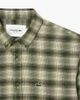 Áo Sơ Mi Lacoste Chính Hãng - Regular Fit Wool and Cotton Flannel Shirt - Màu Green | JapanSport CH1868-51-IC3