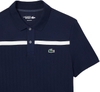 Áo Polo Lacoste Nam Chính hãng - Ultra Dry Badge Accent - Màu navy | JapanSport DH8960-51-525