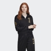 Áo Khoác Adidas Chính Hãng - LARGE LOGO TRACK JACKET Nữ - Black | JapanSport FS7220