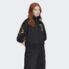 Áo Khoác Adidas Chính Hãng - LARGE LOGO TRACK JACKET Nữ - Black | JapanSport FS7220