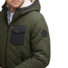 Áo Khoác Levi's Chính Hãng - Diamond Quilted Sherpa Lined Bomber - Màu Xanh | JapanSport LM1RN592-olv