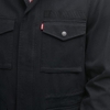 Áo Khoác Levi's Chính Hãng - Cotton Four Pocket Unlined Military Jacket - Màu Nâu Đậm | JapanSport LM1RC766-blk