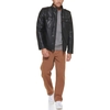 Áo Khoác Levi's Chính Hãng - Faux Leather Aviator Bomber Jacket - Màu đen | JapanSport LM2RU457-blk