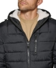 Áo Khoác Levi's Chính Hãng - Quilted Puffer with Sherpa Lined Hood - Màu đen | JapanSport LM2EN076-BLK