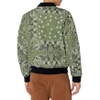 Áo Khoác Levi's Chính Hãng -  Quilted Utility Bomber Jacket with Olive Bandana Print - Màu Olive | JapanSport LM1MP936-olm