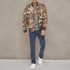 Áo Khoác Levi's Chính Hãng - MA-1 Flight Lightweight Zip-Up Bomber Jacket - Màu cam | JapanSport LM2RN192-bwc