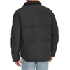 Áo Khoác Levi's Nam Chính Hãng - Quilted Mixed Media Shirttail Work Wear Puffer Jacket - Màu Đen | JapanSport LM2RP184-blk