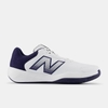 Giày Tennis New Balance Nam Chính Hãng - 696v6 Synthetic Shoes - Màu Trắng | JapanSport M6969CV