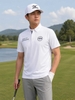 Áo Polo Mizuno Chính Hãng - Golf Short-Sleeve Button-Down - Màu Trắng | JapanSport E2MAA018-01