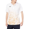 Áo Mizuno Chính Hãng - Game Shirt Tennis - Trắng | JapanSport 62JA1502-01