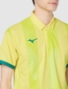 Áo Polo Nam Mizuno Chính Hãng - Tennis Wear Game Shirt - Màu Vàng | JapanSport 72MA2001-34