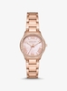 Đồng hồ Michael Kors Chính hãng - Sage Rose Gold Tone 31mm – Nữ – Quartz (Pin) | JapanSport MK4823