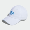 Mũ Adidas Chính Hãng - Three Stripe Life Cotton Cap - Trắng | JapanSport HA5906