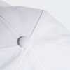 Mũ Adidas Chính Hãng - Baseball 3-Stripes Twill Cap - White | JapanSport FQ5411