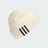 Mũ Len Adidas Chính Hãng - Offset 3-Stripes Beanie - Màu trắng | JapanSport IV3045
