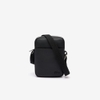 Túi đeo chéo Lacoste Chính hãng - Classic Crossbody Bag with Piqué Effect - Đen | JapanSport NH4422HC-000