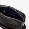 Túi đeo chéo Lacoste Chính hãng - Classic Crossbody Bag with Piqué Effect - Đen | JapanSport NH4422HC-000