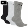 Tất Nike Chính Hãng - 3 đôi Cotton Lightweight Crew Socks - 3 Màu | JapanSport SX4704-901