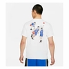 Áo Phông Nike Nam Chính Hãng - Basketball Wear Short Sleeve Shirt - Trắng | JapanSport DD0806-100