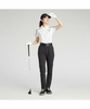 Áo Golf Polo Puma Nữ Chính Hãng - SB Back Print Stripe Short - Màu Trắng | Japansport 633369-03