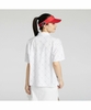 Áo Golf Polo Puma Nữ Chính Hãng - SB Argyle AOP Short - Màu Trắng | Japansport 633368-03