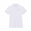 Áo Polo Golf Puma Nữ Chính Hãng - W PF TECH LINE POLO - Màu Trắng | Japansport 633361-03