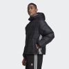 Áo Adidas Chính Hãng - PADDED HOODED PUFFER JACKET - Đen | JapanSport GE1291