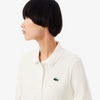 Áo Polo Lacoste Chính hãng - Lacoste Women's Loose Fit Golf Polo Shirt - Màu Trắng | JapanSport PF4567-51-70V