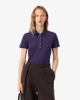 Áo Polo Lacoste nữ Chính hãng - L.12.D Slim Fit Stretch Petit Piqué - Màu Tím | JapanSport PF5462-51-ZSV