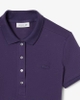 Áo Polo Lacoste nữ Chính hãng - L.12.D Slim Fit Stretch Petit Piqué - Màu Tím | JapanSport PF5462-51-ZSV