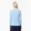 Áo Polo Lacoste Chính hãng - Women's Slim Fit L.12.D Stretch Mini Piqué Polo - Màu Xanh | JapanSport PF5464-51-HBP