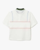 Áo Polo Lacoste Chính hãng - Loose fit polo shirt made in France from organic cotton - Màu Trắng | JapanSport PF5627-51-70V