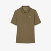 Áo Polo Lacoste Chính hãng - Slim Fit Heat Regulating Golf Polo Shirt - Màu Olive | JapanSport PF8631-51-E9F