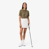 Áo Polo Lacoste Chính hãng - Slim Fit Heat Regulating Golf Polo Shirt - Màu Olive | JapanSport PF8631-51-E9F