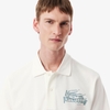 Áo Polo Lacoste Chính hãng -  Classic Fit Printed L.12.12 - Màu Trắng | JapanSport PH0285-51-CPI
